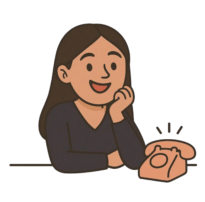 avatar de camille qui attend un appel