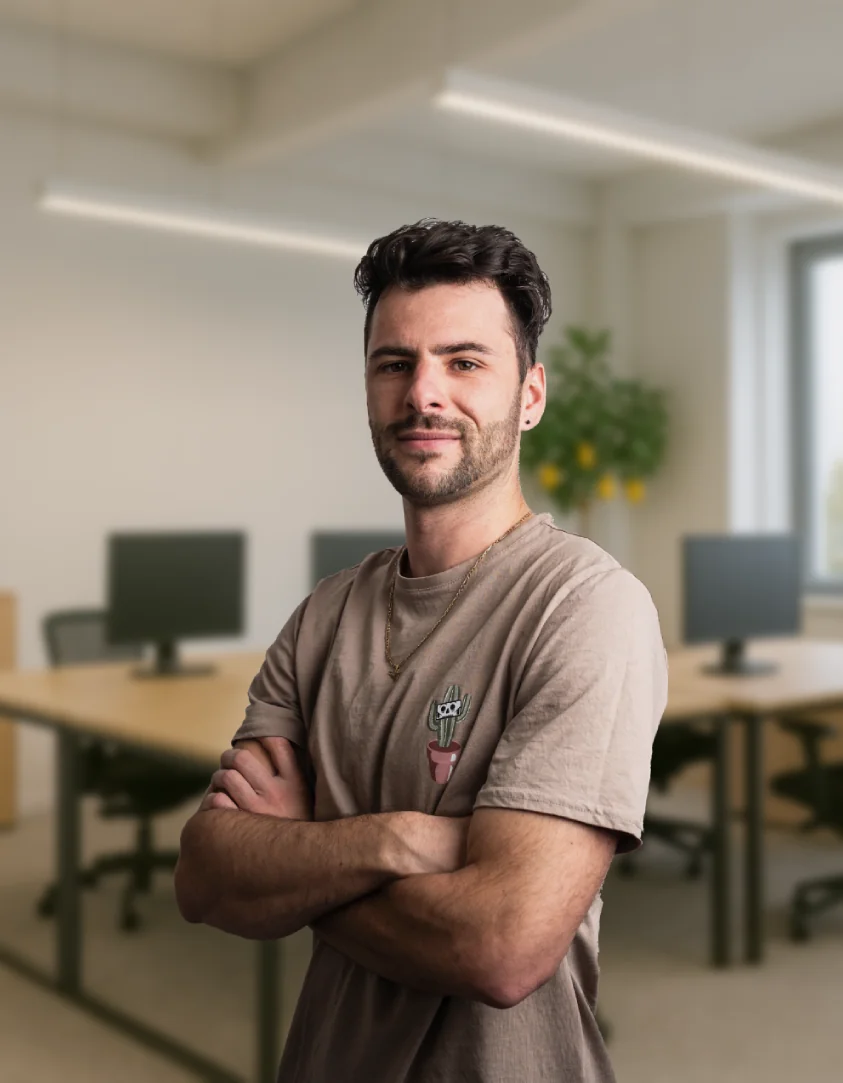 portrait de tony, le photographe