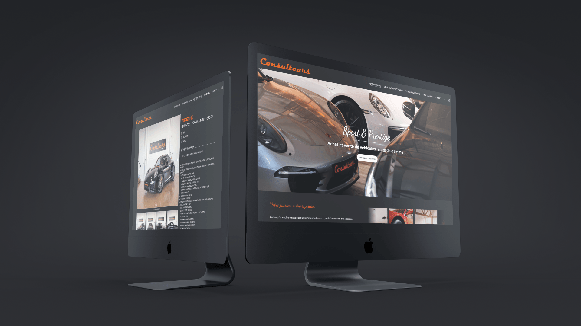 mockup d'un ordinateur 