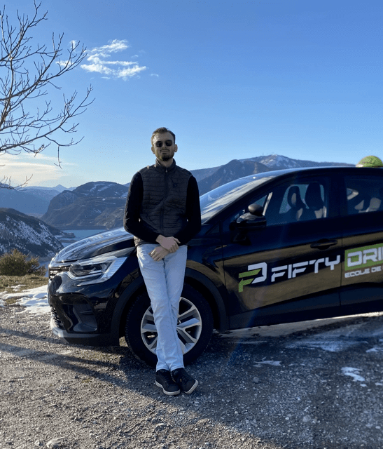 portrait de Bastien Dietrich, gérant de Fifty Drive