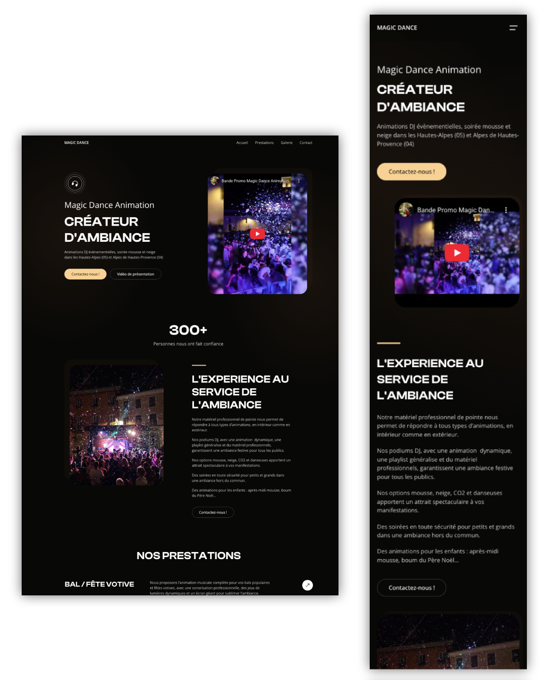 mockup d'un ordinateur affichant le nouveau site consultcars.com
