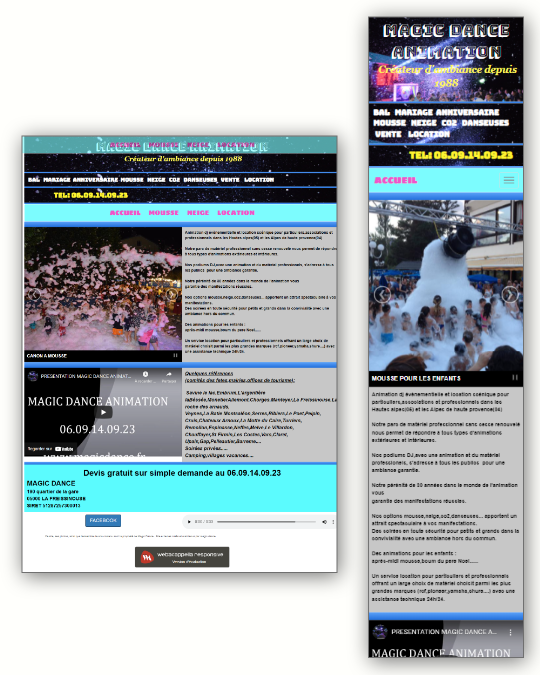 mockup d'un ordinateur affichant l'ancien site consultcars.com